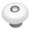 Satin, variant on Hickory Hardware Tranquility Collection Knob, 1-1/4" Dia. - Satin Nickel