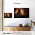 thumbnail image 4 of Elephant Stock Grunge Buddha Wall Art - Horizontal Canvas Wall Art - Living Room Wall Decor - Religion And Spirituality Canvas - Gray And Brown Decor - 24" x 16", 4 of 8