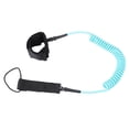 thumbnail image 1 of 360 Degree Rotation Ankle Strap, 7mm Surfing Coil Leash for Surfing and Paddleboarding, 1 of 7