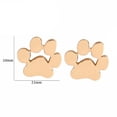 thumbnail image 7 of AYYUFE Women Dog Cat Palm Paw Ear Stud Earrings Party Jewelry Accessories Gift Alloy Gold, 7 of 7