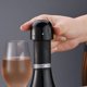 thumbnail image 2 of Tapon de vino Tapón de champán Kelitong mini tapón de vino espumoso negro sello a prueba de fugas tapón de champán juego de vino al por mayor [ABS negro] Tapón de conservación de champán, 2 of 2