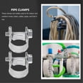 thumbnail image 2 of Galvanized Hose Clamps 20 Pcs Fuel Injection Small Oil Mini Heavy Adjustable Iron, 2 of 6