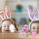 thumbnail image 4 of Regalos Únicos de Cesta de Pascua para Niños Decoración de Pascua Huevos Set de Espuma de Bricolaje 10x8cm / 3.94x3.15In con Pegatinas de Arcilla Rellenos de Huevos de Pascua para Niños, 4 of 6