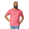 thumbnail image 2 of Gildan Softstyle T-Shirt, Men's Crewneck Tee for Arts and Craft, 100 Ring-Spun Cotton, Coral Silk, S, 2 of 5