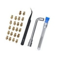 thumbnail image 2 of 3D Printer Nozzles, 3D Printer Nozzle Set Easy To Install No Breaking Long Service Life  For Ender, 2 of 8