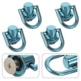 thumbnail image 3 of 4 Pcs Boucles Métalliques Rivets Anneaux en D Rivets Rivets Vis Tête Boutons, 3 of 8