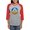 Heather/Red, variant on CafePress - Peace In Ukraine Women's Baseball T Shirt - Womens Baseball Tee