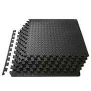 ProsourceFit Puzzle Exercise Mat, 1/2" Thick EVA Foam Interlocking Tiles