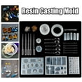 thumbnail image 4 of Clearance UV Drip Adhesive UV under $10,Set 127PCS Tools Epoxy Set Resin and Bracelet Pendant DIY Casting Molds ArtsCrafts & Sewing, 4 of 9