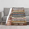thumbnail image 2 of Gifts for Son from Mom, Christmas Son Gift, Adult Son Gift Ideas, to My Son Gifts, Son Birthday Gifts from Mom, Wedding Gifts for Son, Graduation Gifts for Son, Son Gifts Throw Blanket 50x60, 2 of 6