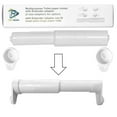 Toilet Paper Holder with Extender Adaptor, Fit Double Rolls and Triple Rolls, Multipurpose