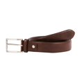 thumbnail image 2 of 39-40  Affilare Men's Genuine Italian Leather Dress Belt  35mm Brown 12EX35BR, 2 of 5