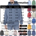 thumbnail image 3 of Trgacdwlo Hoodie for Men Solid Color Long Sleeve Pullover Men Drawstring Fall Winter Mens Hooded Sweatshirts with Pocket Light Gray XL, 3 of 5