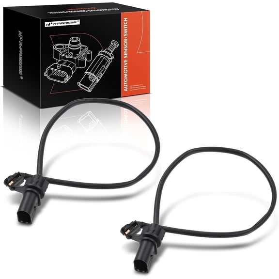 A-Premium Front Disc Brake Pad Wear Sensors Compatible with A4 2018-2020, Q5, Q5 PHEV, Q7, A4/A5/A6/A8 Quattro, A5/S5 Sportback, A6 allroad, Q8, RS5, S4, S5, S5 Sportback, S6, SQ5, 2-PC Set