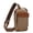 Brown, variant on Canvas Sling Bag for Men Women, Casual Crossbody Backpack Travel Shoulder Daypacks Rucksack, Khaki