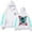 White, variant on XUANXIAOJIANG Hazbin Hotel Vox Vincent Hoodie Oversized Hoodie for Men/Women - Long Sleeves, Casual & Fashionable, Comfortable Fit, Daily Wea