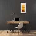 thumbnail image 3 of Corbin, Allie 15x32 White Modern Wood Framed Museum Art Print Titled - Amber Blend, 3 of 4