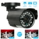 thumbnail image 5 of Cámara CCTV 1200TVL 24 lámparas IR visión nocturna 1/3 '' CMOS IR-CUT impermeable para seg MABOTO Cámara web, 5 of 7