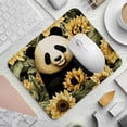 thumbnail image 2 of Panda Printed Square Desk Mat Gaming Mouse Pad with Non-Slip Rubber Bottom - 8.3x9.8 Inch Office and Gaming Mouse Pad, 2 of 6