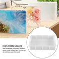 thumbnail image 4 of Large Resin Molds, Rectangle Silicone Molds for Resin Casting, Epoxy Resin Molds for Flower Preserva, 4 of 5