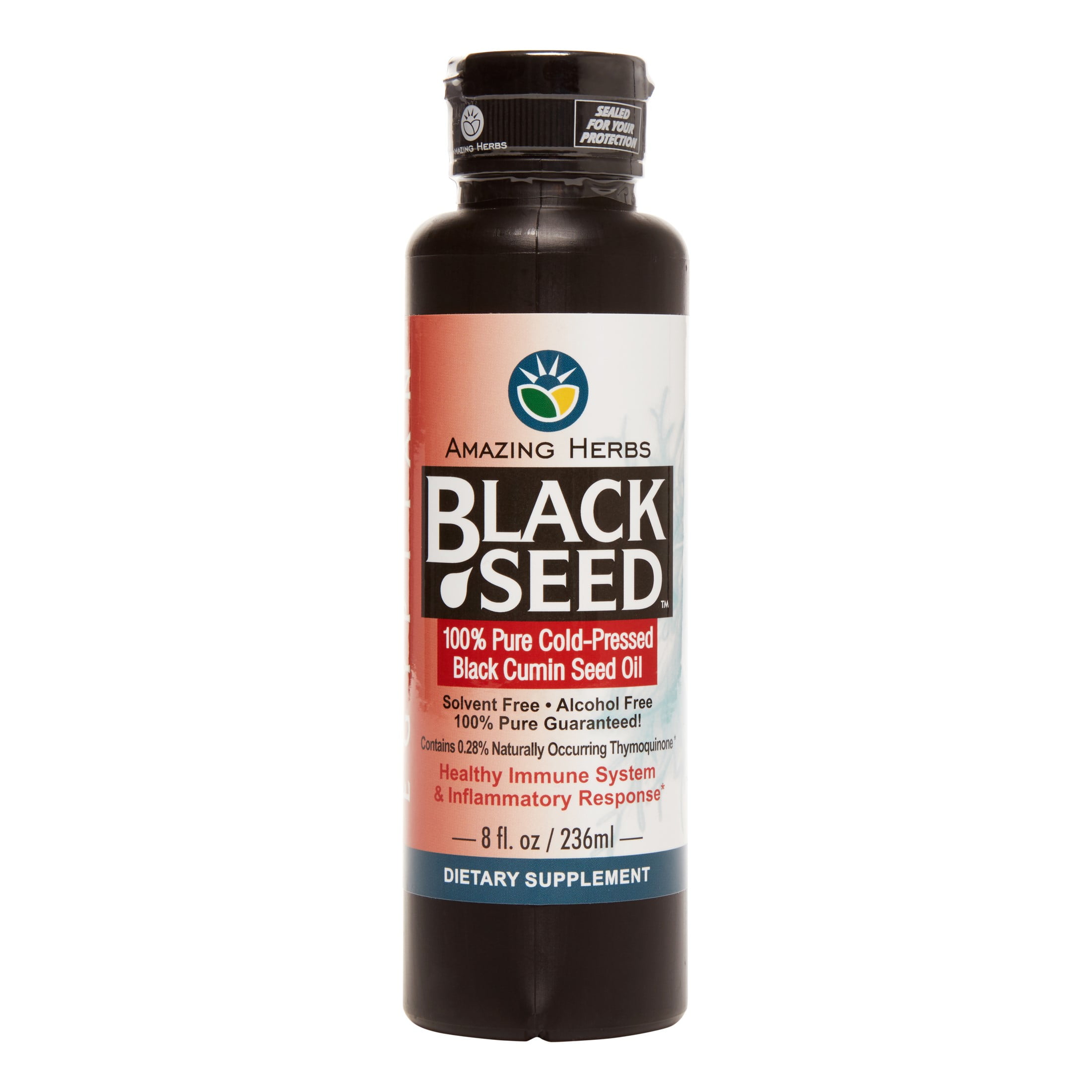 Amazing Herbs Egyptian Black Seed Oil, 8 Oz