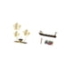 thumbnail image 5 of Figura decorativa de metal con flores y hojas, ideal para decorar el hogar. Figuras decorativas para barcos, quemadores y otros objetos. Material: hie, 5 of 8