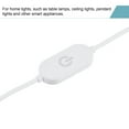 thumbnail image 4 of Uxcell 11'' DC 24V Touch Dimmer Switch Wire ABS Plastic White, 4 of 5