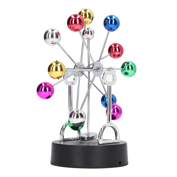 Perpetual Motion Machine, Decorative Ornament Stress Relief Ferris Wheel Balance Desk Toy Stable Oscillation  For Office