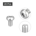 thumbnail image 3 of M5x8mm Torx Security Machine Screws, 20 Pack 316 Stainless Steel Pan Head Tamper Proof Screw Fasteners Bolts, 3 of 5