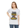 thumbnail image 5 of This Is Not A Drill Hand Holding A Hammer Funny Construction Carpenter Tee, 5 of 12