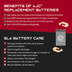 Batterymart SLA-HR-1221W-F2 12V 5Ah Batterie Plomb Acide Scellée - C'est un Remplacement de Marque AJC – image 5 sur 6