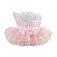 thumbnail image 2 of 2Pack Clearance Sale! Fashionable Blingbling Tutu Dress With Elegant Lace For Extra Small And Small Puppies For Parties And Festive Celebrations Pet Clothes Birthday Gift For Pet Dog Cat S, 2 of 7