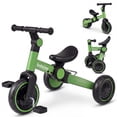 thumbnail image 1 of Gymax 5-In-1 Toddler Bike Kids Balance Bike w/ Removable Pedals Adjustable Handlebar Green, 1 of 10