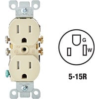 Leviton Leviton Tamper Resistant Duplex Outlet