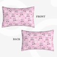 thumbnail image 4 of Fotbe Rabbit Face Pillow Cases - Envelope Closure - Luxury, Extra Soft, Cooling Pillow Covers - Wrinkle, Fade, Stain Resistant-16"x24", 4 of 8