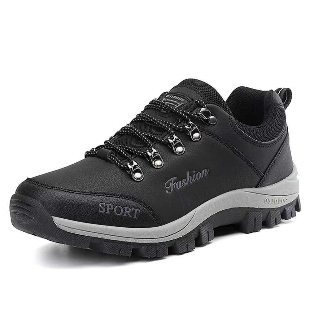 Mens Sneakers Leather Running Shoes Trainers Sneaker Casual Hiking Shoes
