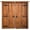 Retro Door-7, variant on Rustic Wooden Curtains - Vintage Barn Door Farmhouse Cottage Pattern Decorative Curtains for Country Living Room - 42x54 Inches