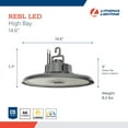 thumbnail image 7 of Lithonia Lighting REBL ALO16 UVOLT SWW3 80CRI DBL M2 Rebl 15" Wide Switchable Cct / Lumen, 7 of 7