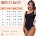thumbnail image 7 of ANYFIT WEAR Backless Square Neck Bodysuit Shapewear for Women Full Body Shaper Tummy Control Butt Lifting Seamless Slimming Tank Top, 7 of 7