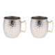 thumbnail image 1 of Taza De Moscú Martilda De Acero Inoxidable De 2 Piezas, Taza De Bebida, Oficina De Camping, 500 Ml Baoblaze Taza Mula de Moscú, 1 of 8