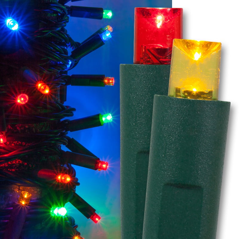 Kringle Traditions 5mm Multicolor Led Christmas Lights Mini Led String