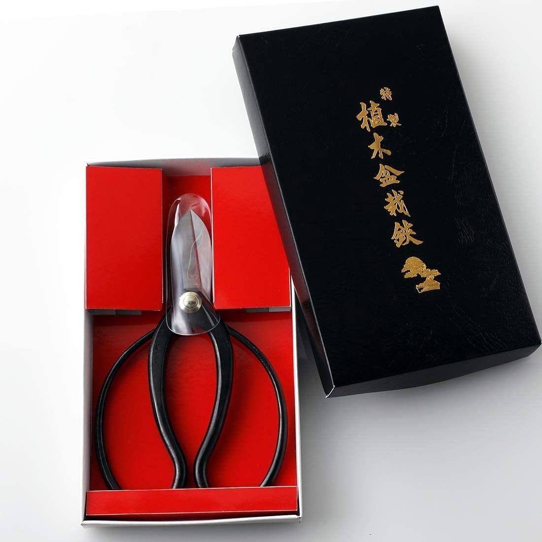 Wazakura Made in Japan Ikebana Tool Kit - Koryu Scissors + Brass Kenzan Flower Holder 2.4"