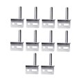 thumbnail image 4 of Minkissy 3Pack Metal Hinge for Shop Use Cafe Door Hinges, 4 of 8