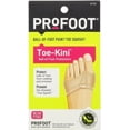 thumbnail image 1 of ProFoot Toe-Kini Ball-of-foot Protectors Nude 1 Pair - (Pack of 6), 1 of 3