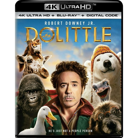 Dolittle (4K Ultra HD   Blu-ray) [UHD]