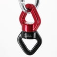 thumbnail image 1 of Swing Swivel 30KN Rotational Device Dance Hammock 360 Degree Climbing Rope Connector Mountaineering Spinner Swivels Hardware Gray Blue, 1 of 1