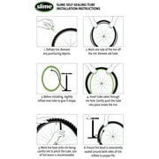 Slime Extra Strong Self-Sealing Bicycle Inner Tube Schrader 20 x 1.5-2.125, 2 Pack