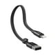 thumbnail image 4 of Cable Corto Carga Rápida Transmisión Datos Baseus 23cm Nylon Negro, 4 of 4