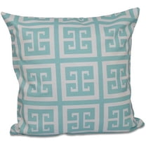 Simply Daisy Geometric Print Decorative Pillow, 16" x 16"