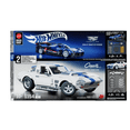thumbnail image 2 of Mattel Brick Shop Hot Wheels Cadillac GTP & Corvette Bundle, 2 of 6
